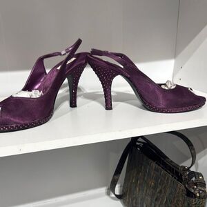 Elegant Purple Women's Heels